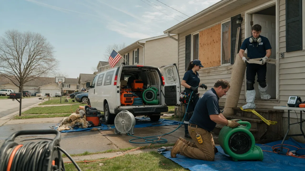 Water Damage Restoration in Gleason, WI near me